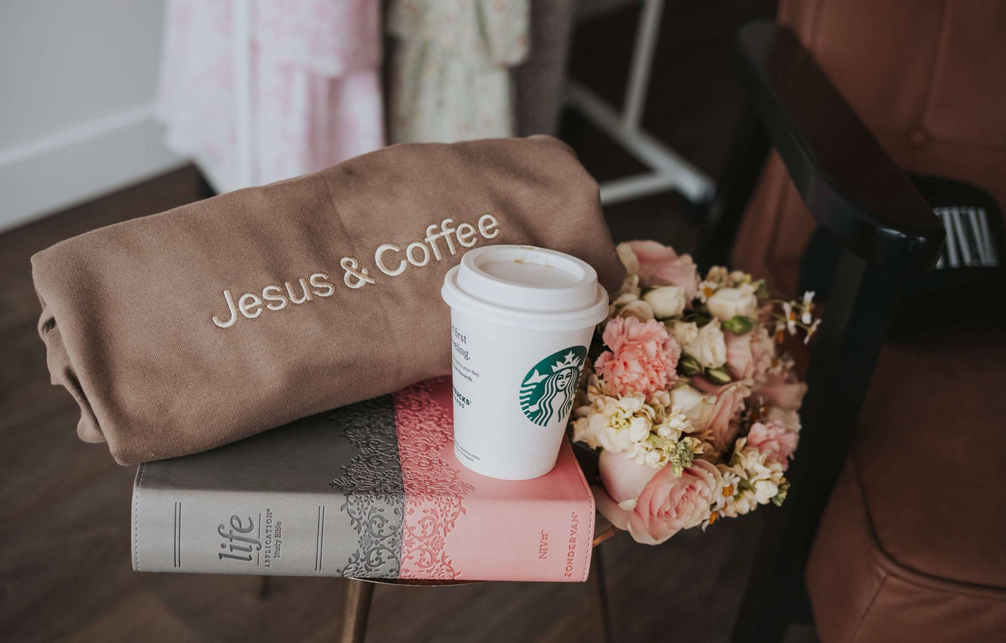 Jesus & Coffee Crewneck