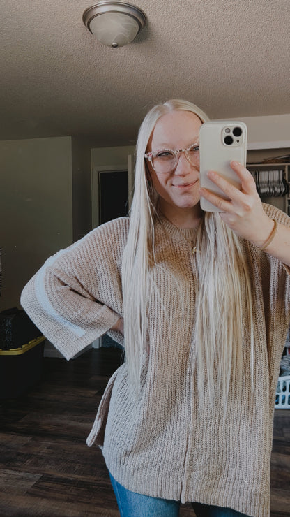 Elsie Sweater Top- Large