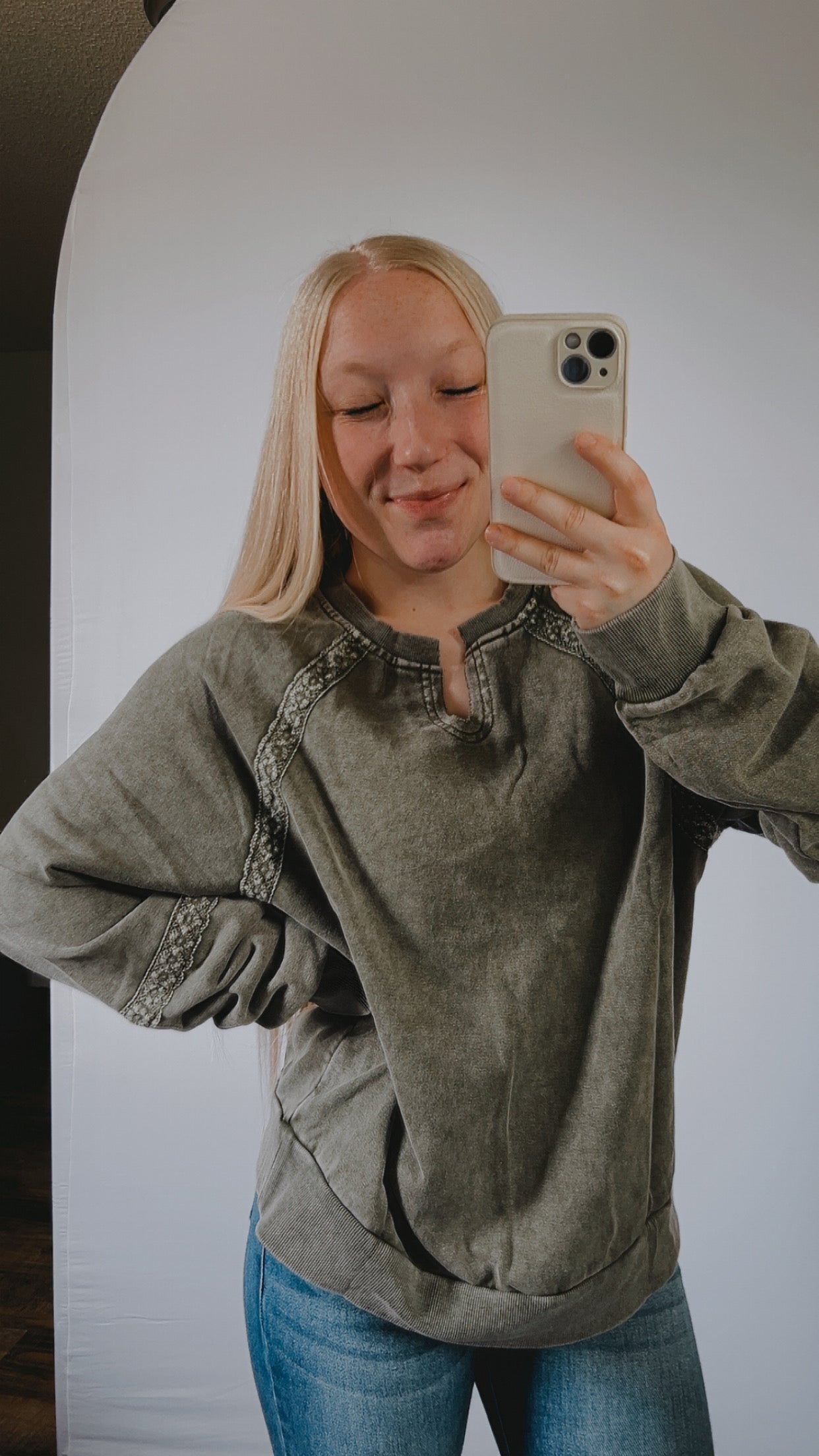 Olive Sweater- Small