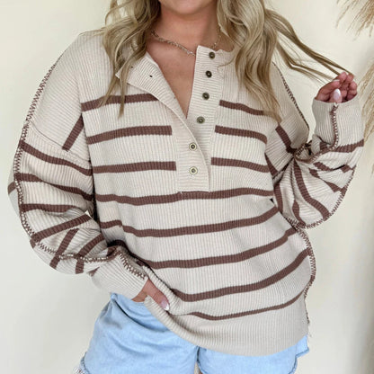 Maple Striped Sweater