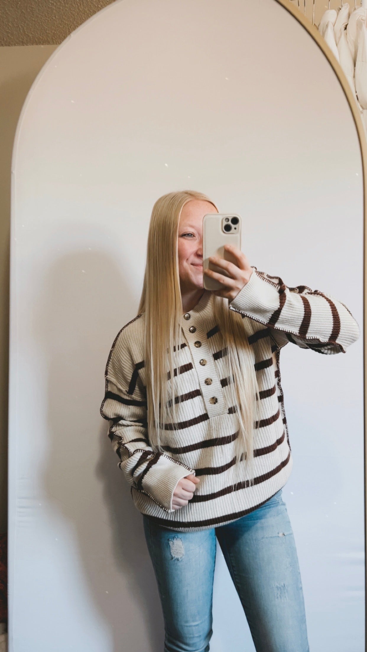 Maple Striped Sweater