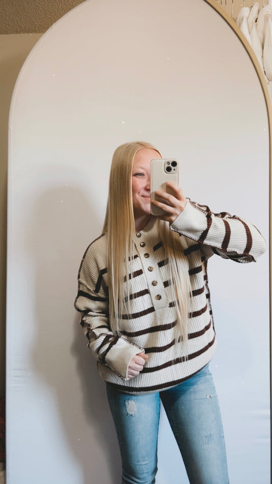Maple Striped Sweater