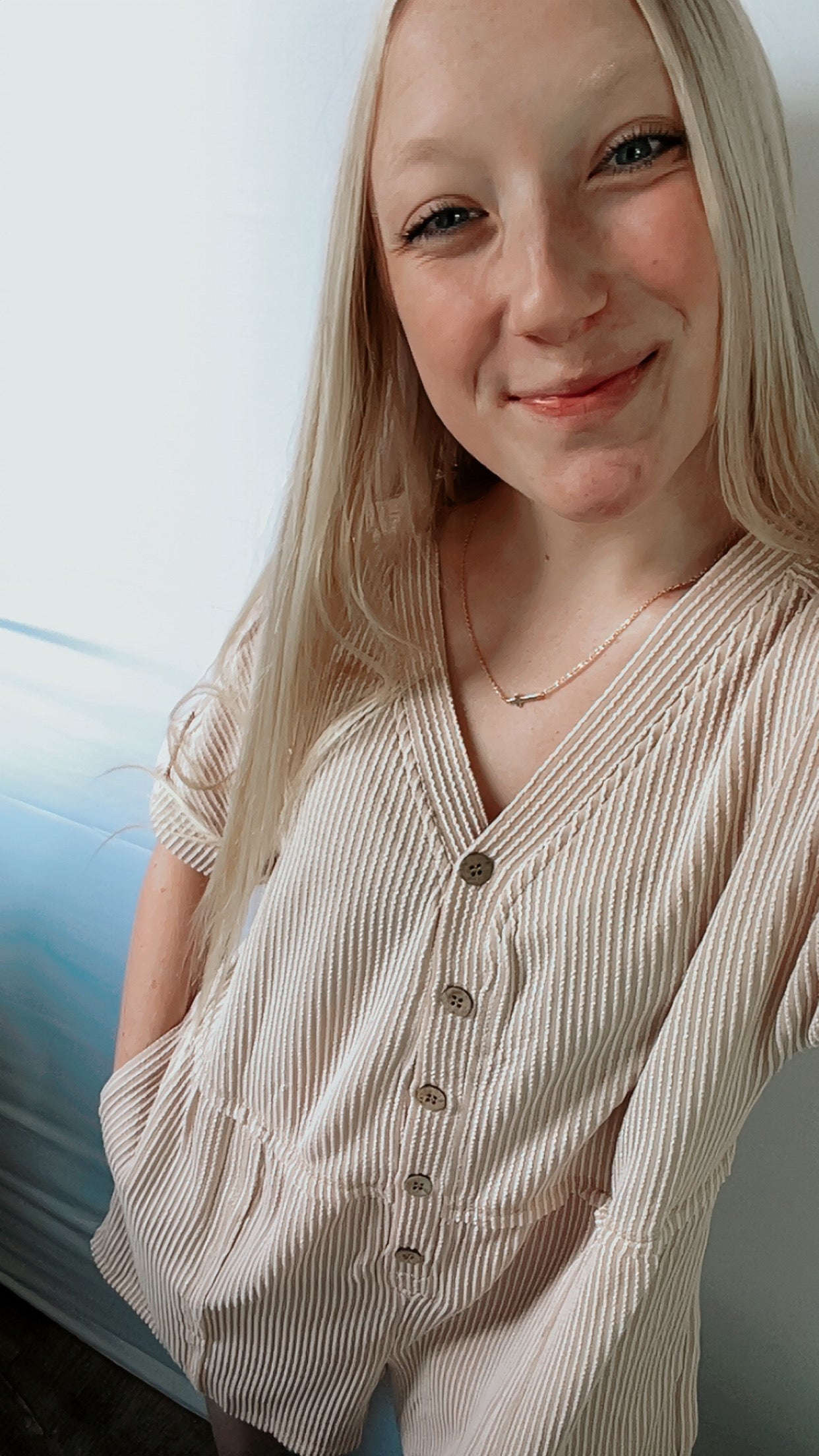 Riley Ribbed Romper- XL