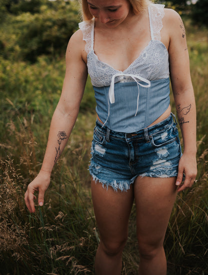 Millie Denim Tank