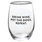 Stemless Wine Glass
