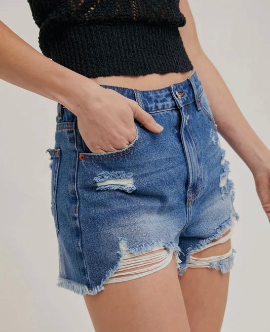 Darcy Denim Shorts- Small