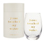 Stemless Wine Glass